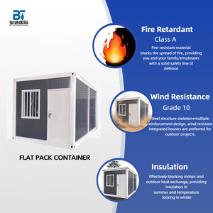 บ้านสำนักงานสำเร็จรูปเหล็กกันน้ำแบบโมดูลาร์ ลด<span class=keywords><strong>ราคา</strong></span>พิเศษ เหมาะสำหรับพื้นที่ว่างเปล่า - Product Image 2