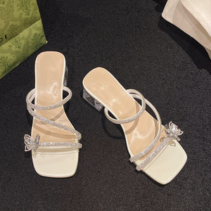 Sandalias de Playa Estilo Coreano para Mujer, Modernas, Versátiles, Transpirables, con Amortiguación, para Uso en Exteriores de Verano - Product Image 3