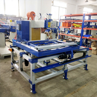 Máquina de soldadura automática CNC de punto para cestas de alambre de acero con eje XY