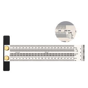 Regla recta de 300mm, venta al por mayor, acero inoxidable de precisión de alta calidad con regla de Metal de escala métrica con logotipo personalizado - Product Image 2