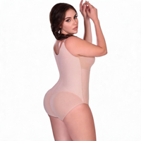 Panty Shapewear Pengencang Perut Plus Size, Bernapas, Berlubang, Penyangga Pinggul, Korset Pelangsing