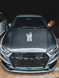 Cofano Anteriore in Fibra di Carbonio con Presa d'Aria per <span class=keywords><strong>Audi</strong></span> A3 / S3 <span class=keywords><strong>8V</strong></span> (2013-2020) | Ricambio Stile C | Calzata Perfetta Stile OEM - Product Image 2