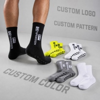 Nuevos calcetines de fútbol antideslizantes para hombre, calcetines deportivos gruesos, transpirables y suaves de alta calidad, calcetines para correr, ciclismo, senderismo, calcetines de fútbol para mujer