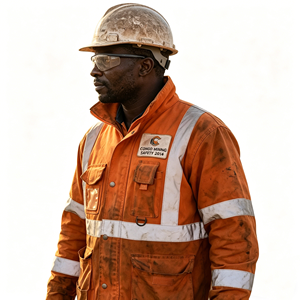 <span class=keywords><strong>Veste</strong></span> <span class=keywords><strong>de</strong></span> sécurité haute visibilité robuste 2026 avec plusieurs poches pour les travaux miniers et <span class=keywords><strong>de</strong></span> construction – RDC Angola - Product Image 2