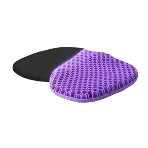 Coussin de siège en gel pour chaise de bureau, soulagement des douleurs sciatiques et du coccyx, coussin en TPE - Product Image 5