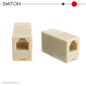 Điện thoại nữ để nữ RJ11 6P4C <span class=keywords><strong>RJ12</strong></span> 6P6C <span class=keywords><strong>Modular</strong></span> Inline <span class=keywords><strong>Adapter</strong></span> Splitter Coupler - Product Image 6