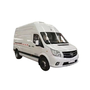 Foton Mini diesel 2800ml Déplacement Boîte De Refroidissement Van <span class=keywords><strong>Camion</strong></span> 9cbm Porc Transport Frigorifique Minibus Cargo <span class=keywords><strong>Camion</strong></span> - Product Image 1