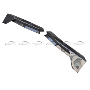 MP Style Carbon Fiber Rear Bumper Side Fin <b>Splitter</b> Canard Fit for BMW G80 M3 G82 M4 Car Accessories - Product Image 2