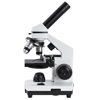 SCIEDU Zoom 2000x Student Monocular Slide Microscope Biological Laboratory Education Children's LED Student Compound Microscope