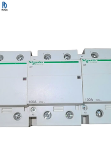 Contacteur CA domestique ICT 2P 100A, contacteur électrique basse tension, interrupteur de commande de puissance, montage sur rail DIN, électrique industriel - Product Image 1