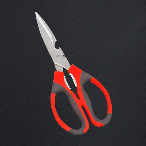 Stainless Steel Kitchen Scissors <b>Heavy</b> <b>Duty</b> Multi Purpose With Bottle Opener For Cooking Barbecue Flower And Tailoring - Product Image 1