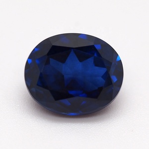 Bleu foncé taille ovale <span class=keywords><strong>spinelle</strong></span> en vrac pierres précieuses pour <span class=keywords><strong>la</strong></span> fabrication de bijoux - Product Image 2