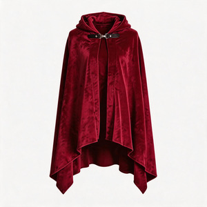 Cape en polaire avec capuche pour costume de Hobbit d'Halloween, pour cosplay et spectacles, à partir de 14 ans, Europe, Amérique, Asie du Sud-Est - Product Image 2