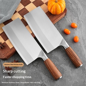 Couteau de Chef en Acier Inoxydable 30CR13 Lin Tai Zuo, Tranchant, Multifonctionnel, pour Couper et Trancher la Viande, Usage Domestique - Product Image 1