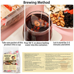Premium <span class=keywords><strong>Ginseng</strong></span> Beş Hazine Çayı Geleneksel Çin Bitki Çayı Günlük Enerji ve Sağlık Desteği İçin - Product Image 4