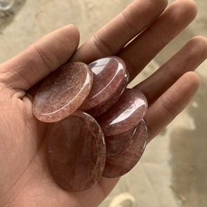 Colori assortiti forma ovale <span class=keywords><strong>Chakra</strong></span> guarigione <span class=keywords><strong>pietre</strong></span> di palma - Product Image 3