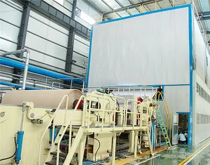 Серая линия по производству бумажных листов, машина для производства крафт-бумаги