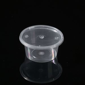 Envase Transparente Ecológico, Libre de BPA, Desechable, para Restaurantes, Hot Pot, Barbacoa, Comida para Llevar, Mini Portionador de Salsas y Condimentos de PP - Product Image 3