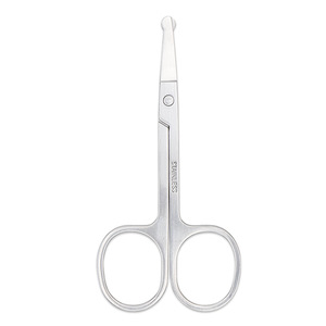 Rose Gold Eyebrow Scissors Stainless Steel Blunt Tip For Facial Hair Trimming General Use - Product Image 4