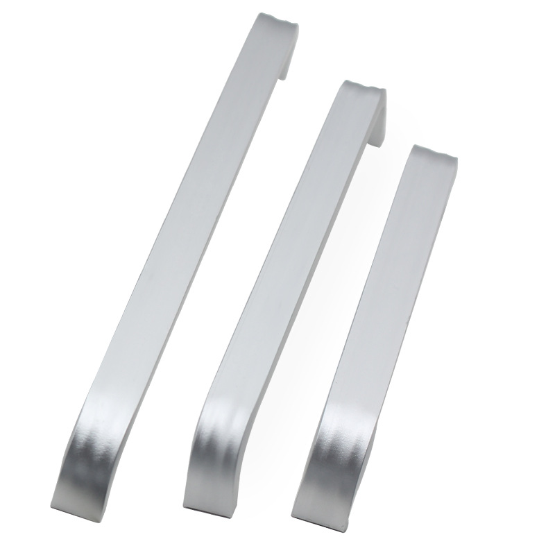 Black Bridge Handel Aluminium Alloy Pulls Non-threaded Pull Handle Furniture Handle & Knob High Quality Door Handles Innovate