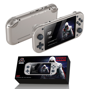Caliente de alta calidad nuevo M17 portátil Mini consola de videojuegos de mano 4,3 pulgadas 64GB 19000 en 1 reproductor de juegos clásico Retro para PSP - Product Image 2