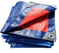 Bâche tissée enduite de PE, imperméable, avec couleur personnalisée pour la couverture d'entrepôt