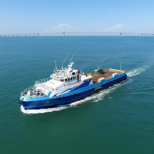 नाड़ी 40 मीटर एल्यूमीनियम प्लेटफॉर्म की आपूर्ति बिक्री के लिए इनबोर्ड डीजल इंजन के साथ त्वरित उपयोगिता समर्थन कार्य जहाजों - Product Image 3