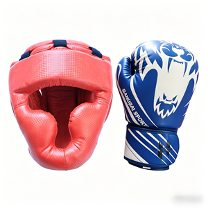 Kanayu - Juego <span class=keywords><strong>de</strong></span> 14 Piezas <span class=keywords><strong>de</strong></span> Guantes y Protector <span class=keywords><strong>de</strong></span> Cabeza para <span class=keywords><strong>Boxeo</strong></span>, para Principiantes y Jóvenes, 16 <span class=keywords><strong>Onzas</strong></span>, Incluye Vendas para Manos y Protectores Bucales, Material PU, para Entrenamiento - Product Image 5