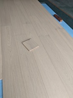 Planchers en bois d'ingénierie en chêne blanc, placages en bois, joint t&g, lames droites, 15 mm, multicouches, pour cuisines et chambres