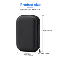 Étui de Transport Protecteur en EVA Portable pour Console de Jeu R36S & GB, Housse de Rangement pour Accessoires