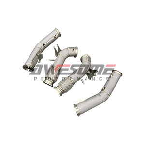 Tubería de Escape de Acero Inoxidable de Alto Rendimiento para Maserati <span class=keywords><strong>MC20</strong></span> <span class=keywords><strong>Cielo</strong></span> 3.0T V6 OPF, Tubos Rectos con Protección Térmica - Product Image 6