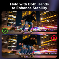 Luz de Anillo Magnética RGB Creativa, Lámpara LED Portátil para Selfies con Trípode y Control Remoto, Alto CRI 95 y Regulable para Creadores de Contenido