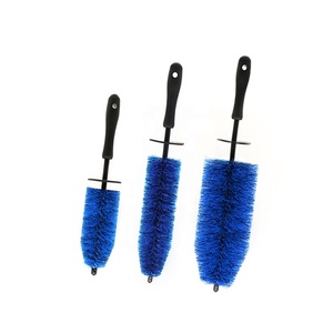 CR Free Logo Print EZ Wheel Brush <span class=keywords><strong>Car</strong></span> Wash Brush Kit con mango largo Cepillo de limpieza de automóviles para automóviles - Product Image 4