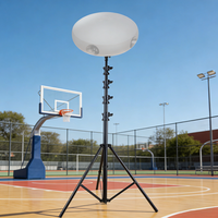 Trépied portable professionnel en alliage d'aluminium pour caméras de football et de basketball