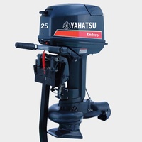 Moteur hors-bord à jet YAHATSU 2 temps 25 CV, arbre court, compatible avec les moteurs et pièces de rechange d'origine YAMAHA
