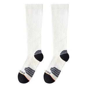 Chaussettes de sport pour femmes, chaussettes de compression amincissantes à tige haute, chaussettes de course à semelle en tissu éponge anti-transpiration, chaussettes de fitness amincissantes pour mollets - Product Image 2