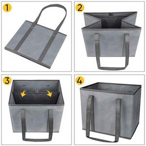 Bolsas de Compra Reutilizables Promocionales al por Mayor de Moda 2025, Bolsas de Compra Personalizadas, Bolsa de Compra Plegable - Product Image 2