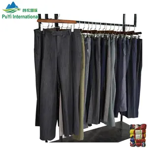 Winter Men suit pant blazer coat men's used clothes branded men bale second hand clothes used pants clothing