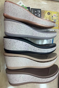 Venta caliente de las señoras nuevo diseño de la <span class=keywords><strong>pu</strong></span> de la suela del zapato para comprar - Product Image 3