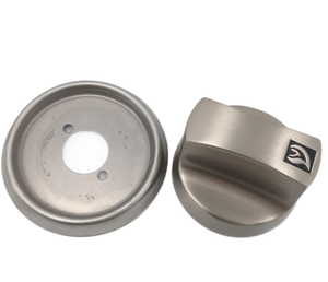 Bouton de cuisinière à gaz en alliage de zinc de 57 mm de diamètre, avec logo flamme, remplacement pour plaque de cuisson à gaz, <span class=keywords><strong>four</strong></span>, ou bouton de vanne de chauffage de terrasse - Product Image 6