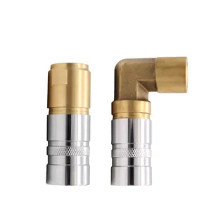 Flat type blind plug stainless steel high temperature resistant CBI06 quick-release couplings
