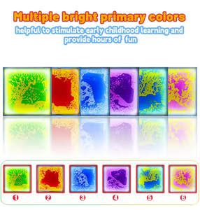 Équipement sensoriel interactif, couleurs vives RGB, tuiles liquides LED lumineuses, sol de danse sensible à la pression, <span class=keywords><strong>gel</strong></span> liquide - Product Image 2