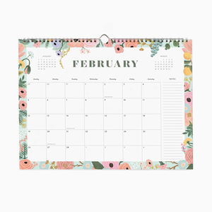 Custom Full Colored Print <strong>2023</strong> Spiral <strong>Wall</strong> <strong>Wall</strong> Hanging Monthly Calendar <strong>Planner</strong> - Product Image 2