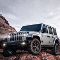 Phare LED noir élégant pour Jeep Gladiator JT 2020-2024 avec clignotant ambre, pièces automobiles de haute qualité, accessoires tout-terrain