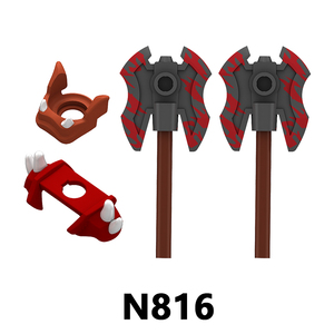 N815-817 Rogue Berserker Mage, Bloques de Construcción Educativos de Plástico, Mini Figura Coleccionable de la Fuerza Terrestre Más Poderosa, Regalo para Niños - Product Image 3