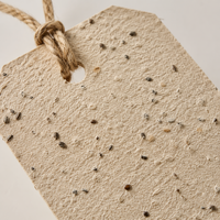 Manchon en papier kraft imprimé sur mesure pour savon, motif botanique, emballage écologique fait main pour marque naturelle, vente en gros