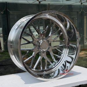Rines de Camioneta Forjados Personalizados de 22x12, 24x12, 24x14, 26x14, 26x16, 28x16, 30x16 Pulgadas, 6 y 8 Birlos, 8*170, 8*180 para <span class=keywords><strong>Ford</strong></span>, Chevy, GMC, Dodge - Product Image 2