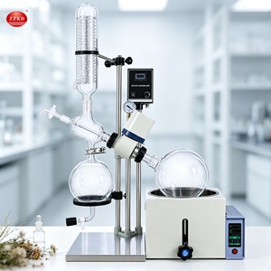 Évaporateur rotatif sous vide électrique avec noyau de moteur, système industriel de grande capacité et haute productivité - Product Image 1