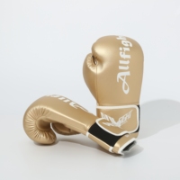 Gants de boxe MMA pour enfants/adultes, couleur dorée, gants de combat de qualité supérieure pour l'entraînement au MMA, à la boxe et au Sanda