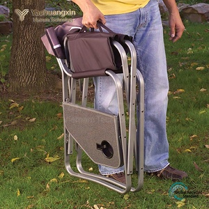 Folding Director Chair With Side <b>Table</b> Aluminum Frame Oxford Fabric Outdoor <b>Garden</b> Chair Casual Contemporary Style - Product Image 5